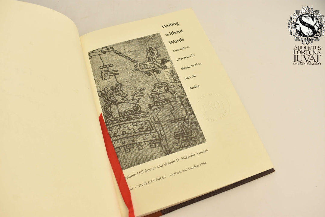 WRITING WITHOUT WORDS - Elizabeth Hill Boone Ed.
