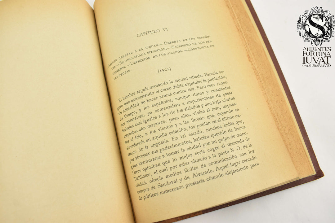 HISTORIA DE LA CONQUISTA DE MÉXICO -  W.H. Prescott