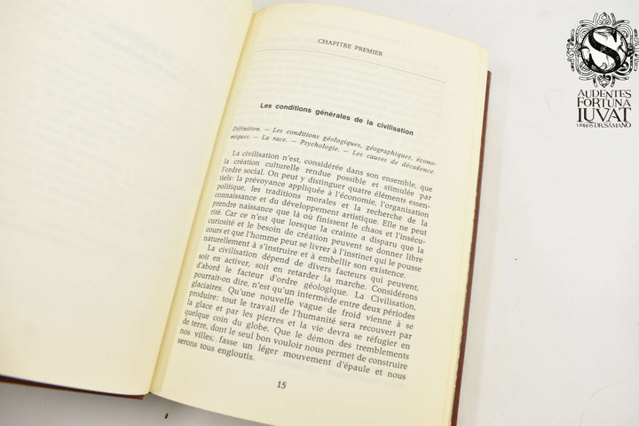 HISTOIRE DE LA CIVILISATION - Will Durant