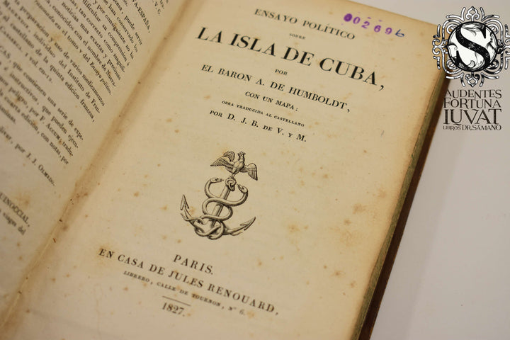 Ensayo Político sobre la Isla de Cuba - A. DE HUMBOLDT