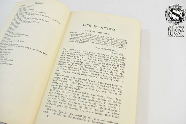 LIFE IN MEXICO -  Mme. Calderon de la Barca