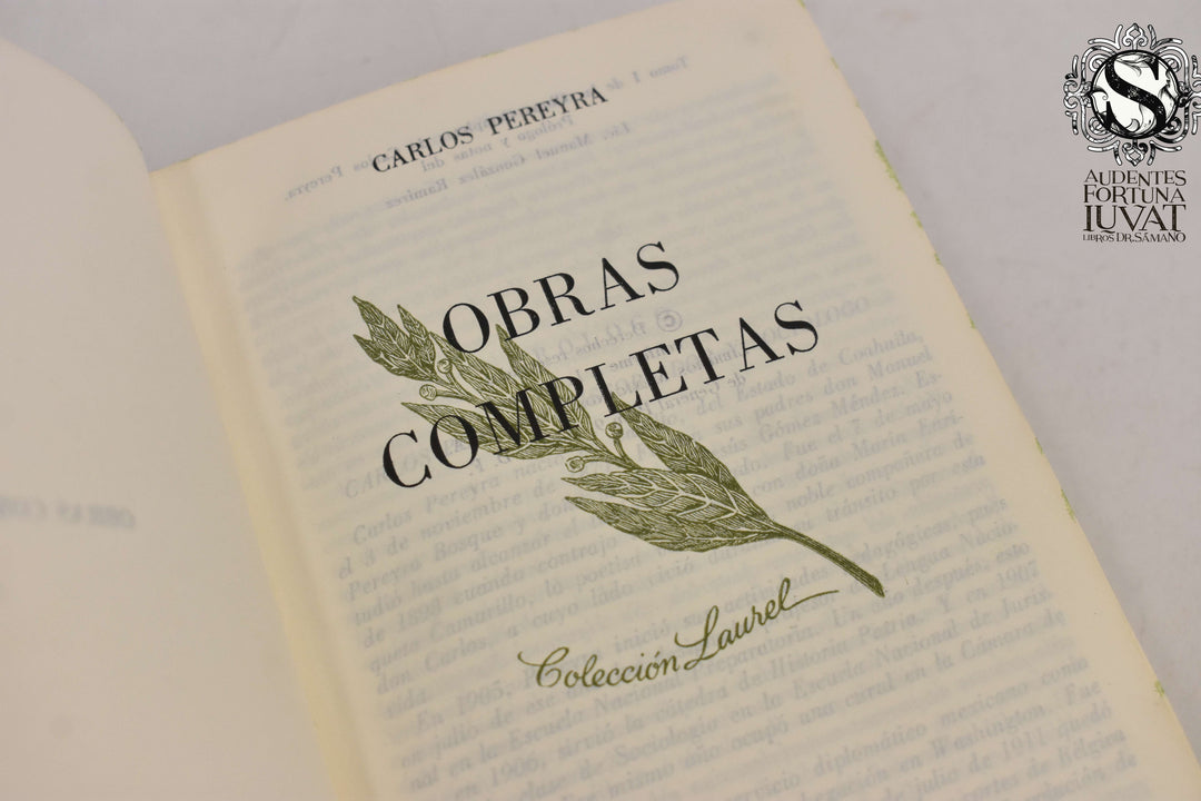 OBRAS COMPLETAS - CARLOS PEREYRA