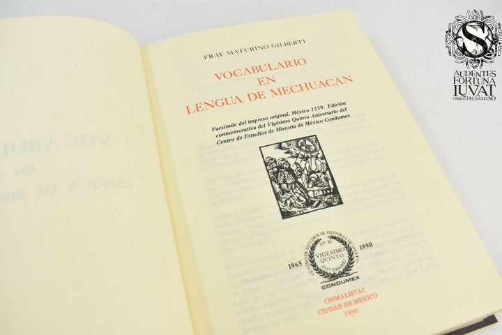 VOCABULARIO EN LENGUA DE MECHUACAN - Fray Maturino Gilberti