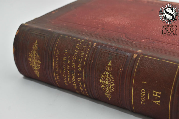 DICCIONARIO ENCICLOPÉDICO DE HISTORIA, BIOGRAFÍA, MITOLOGÍA Y GEOGRAFÍA - Luis Gregoire