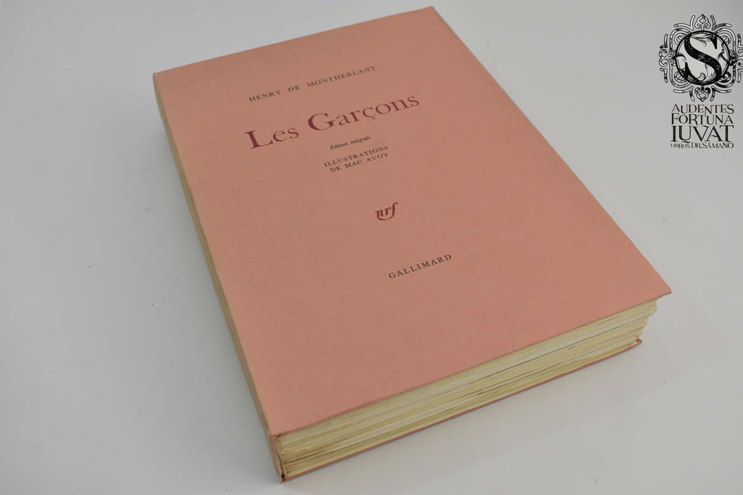 LES GARCONS - Henry de Montherlant