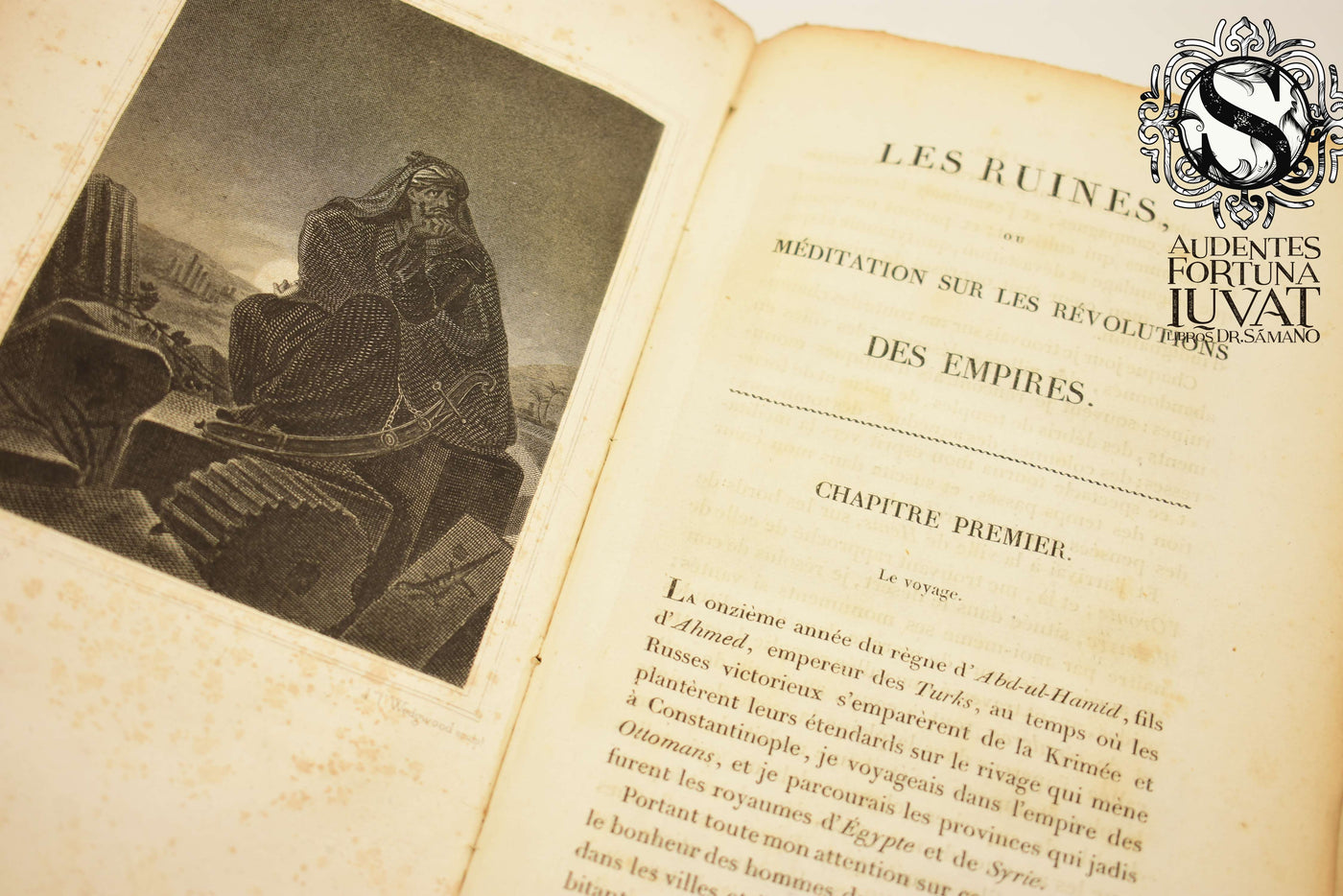 OEUVRES DE C.F. VOLNEY  8 Tomos