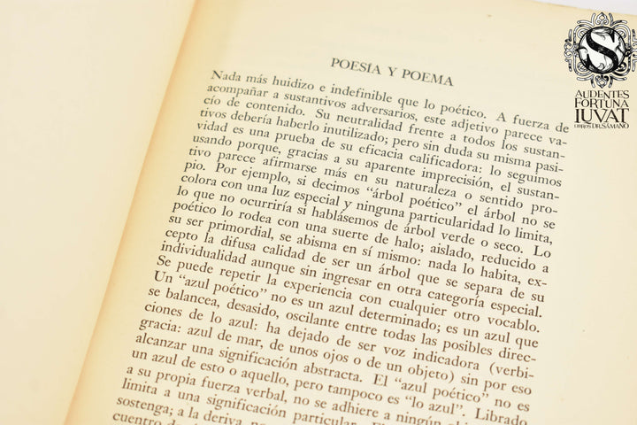 EL ARCO Y LA LIRA -  Octavio Paz