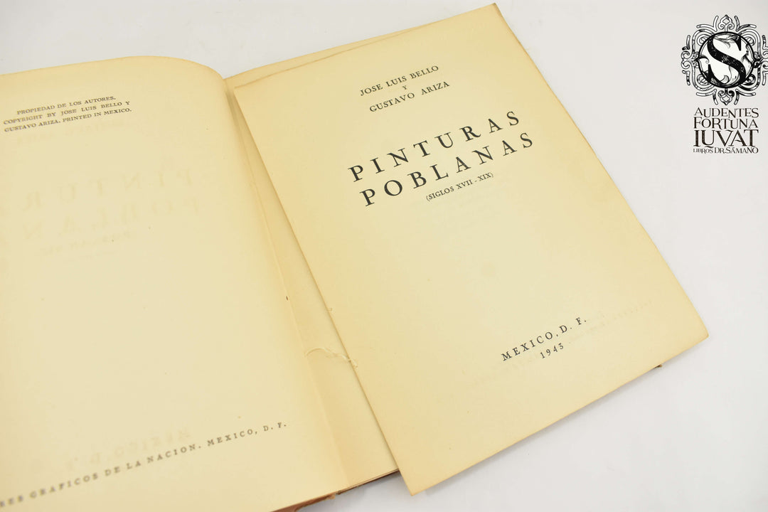 PINTURAS POBLANAS - José Luis Bello  y Gustavo Ariza