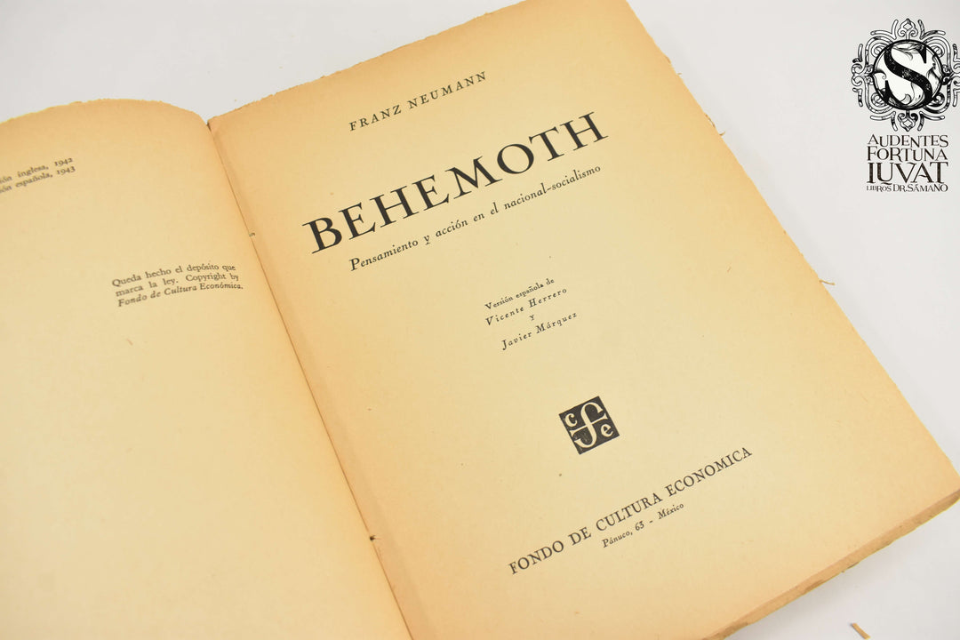 BEHEMOTH -  Franz Neumann