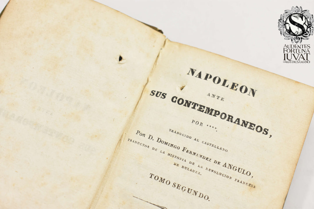 NAPOLEÓN ANTE SUS CONTEMPORÁNEOS