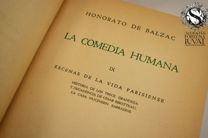 La Comedia Humana 16 vols. - HONORATO DE BALZAC