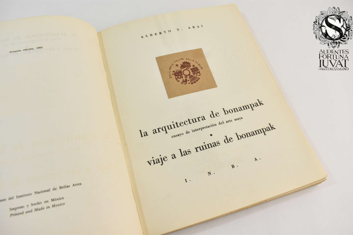LA ARQUITECTURA DE BONAMPAK - Alberto T. Arai