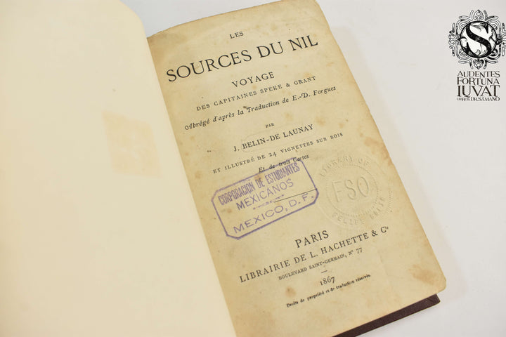 LES SOURCES DU NIL - Belin- De Launay