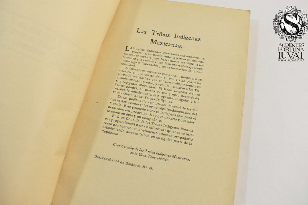 MANUAL DE LAS TRIBUS INDÍGENAS MEXICANAS - José U. Escobar