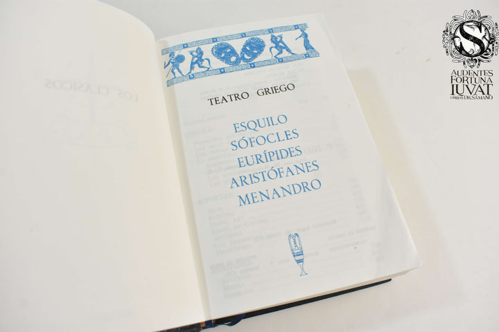 TEATRO GRIEGO - Esquilo / Sófocles / Aristófanes / Menandro