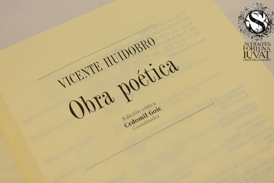 Obra Poética - VICENTE HUIDOBRO