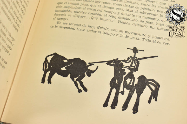 LOS TOROS EN LA LITERATURA CONTEMPORÁNEA -  Miguel de Salabert