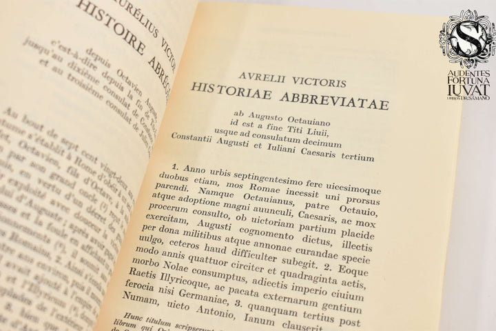 Livres des Cesars - AURELIUS VICTOR