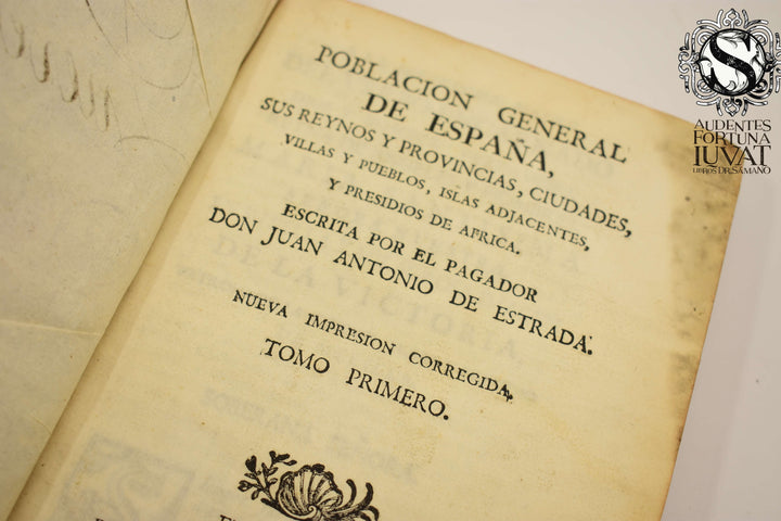 Población General de España - JUAN ANTONIO DE ESTRADA