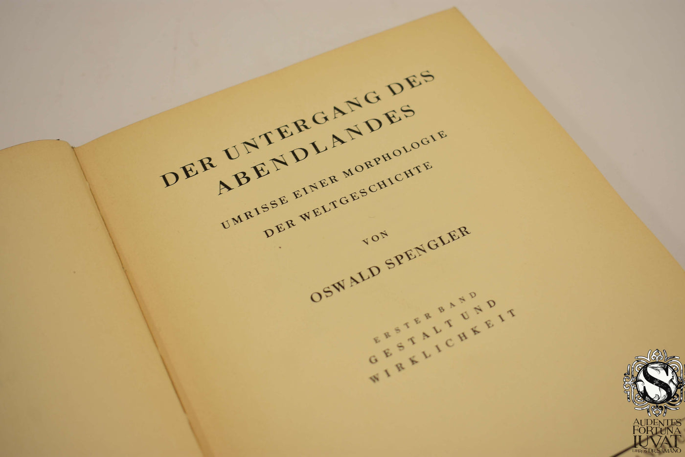 DER UNTERGANG DES ABENDLANDES - Oswald Spengler