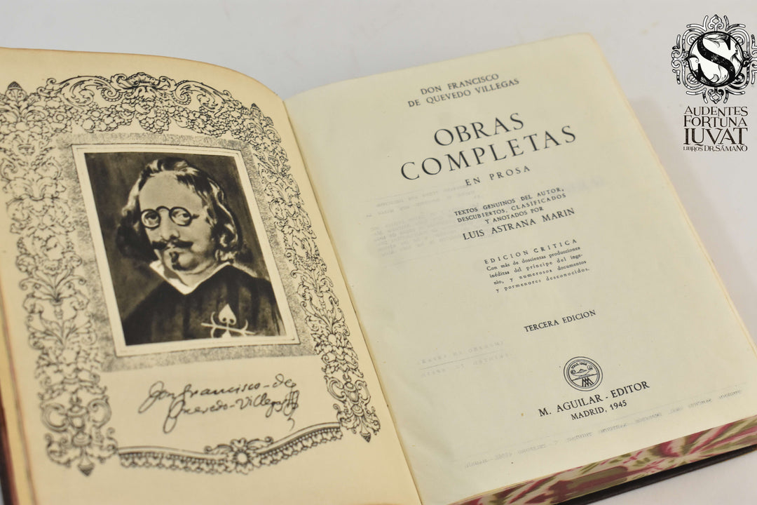 Obras completas en prosa - FRANCISCO DE QUEVEDO VILLEGAS