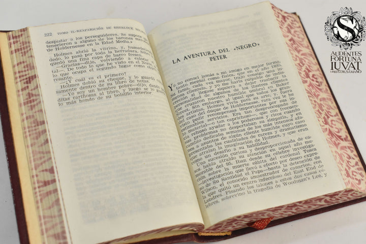 Sherlock Holmes I y II 2 Tomos - ARTHUR CONAN DOYLE