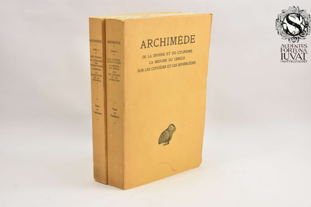 De la sphere et du cylindre - ARCHIMEDE