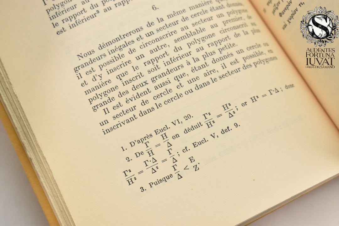 De la sphere et du cylindre - ARCHIMEDE