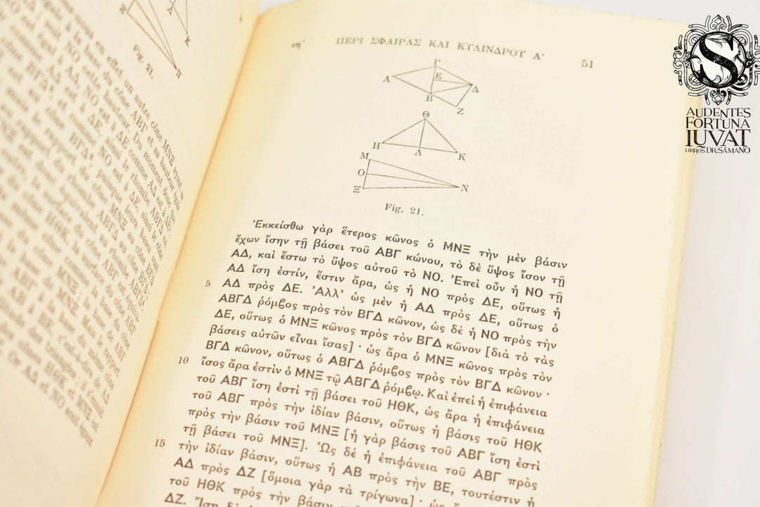 De la sphere et du cylindre - ARCHIMEDE