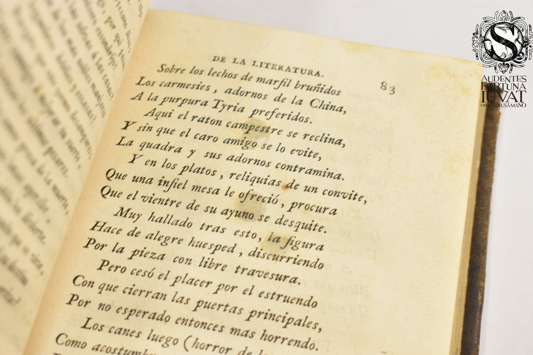 PRINCIPIOS FILOSÓFICOS DE LA LITERATURA - Abate Batteux