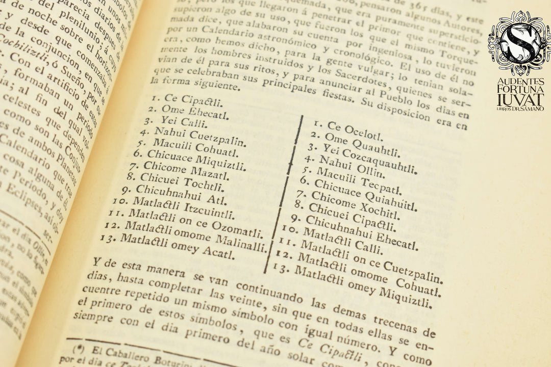 DESCRIPCIÓN HISTÓRICA Y CRONOLÓGICA DE LAS DOS PIEDRAS - Antonio de León y Gama