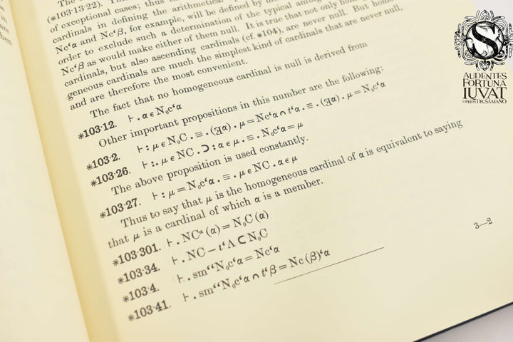 PRINCIPIA MATHEMATICA - Alfred North Whitehead