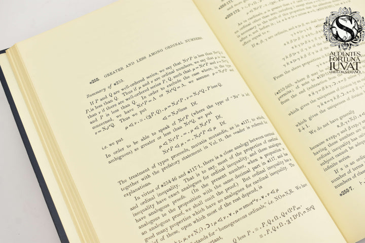 PRINCIPIA MATHEMATICA - Alfred North Whitehead