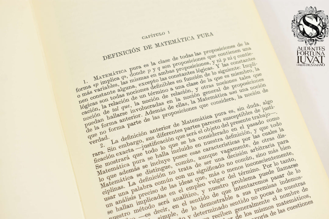 LOS PRINCIPIOS DE LA MATEMÁTICA - Bertrand Russell