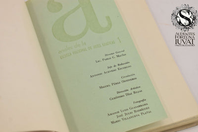 ANALES DE LA ESCUELA NACIONAL DE ARTE GRÁFICAS 1