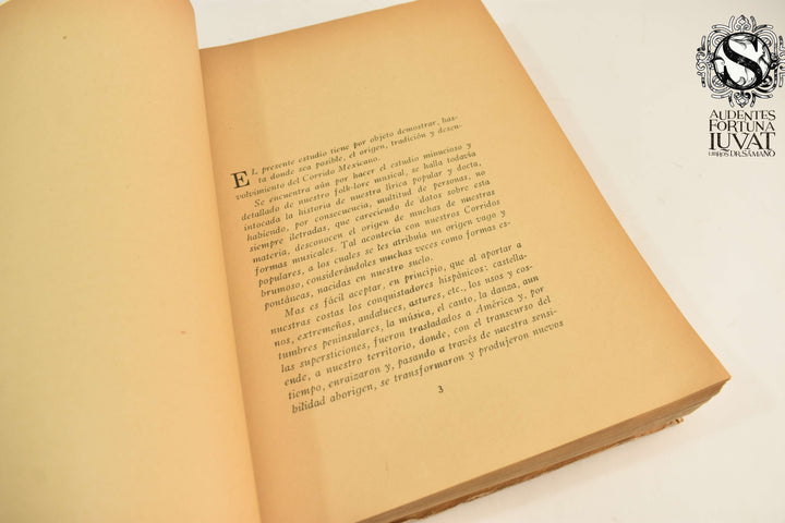 EL ROMANCE ESPAÑOL Y EL CORRIDO MEXICANO - Vicente T. Mendoza