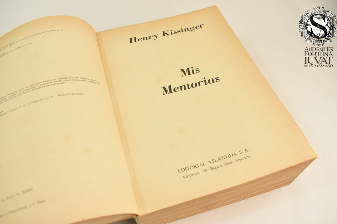Mis memorias - HENRY KISSINGER