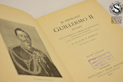 EL EMPERADOR GUILLERMO II, ÍNTIMO - D. Juan B. Enseñat