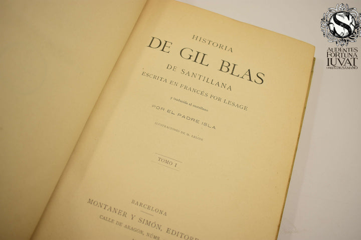 HISTORIA DE GIL BLAS DE SANTILLANA - Lesage