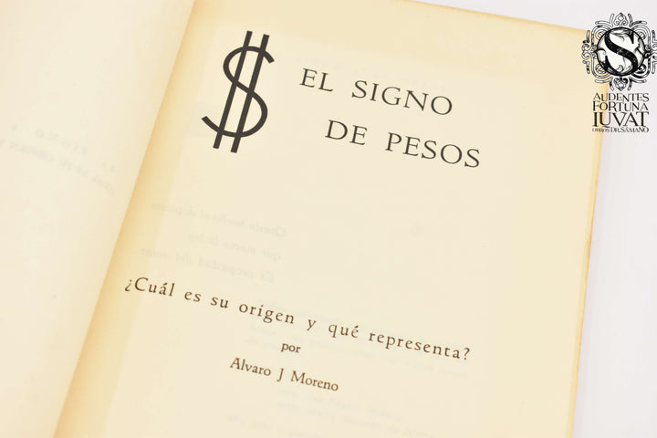 EL SIGNO DE PESOS - Por Álvaro J. Moreno