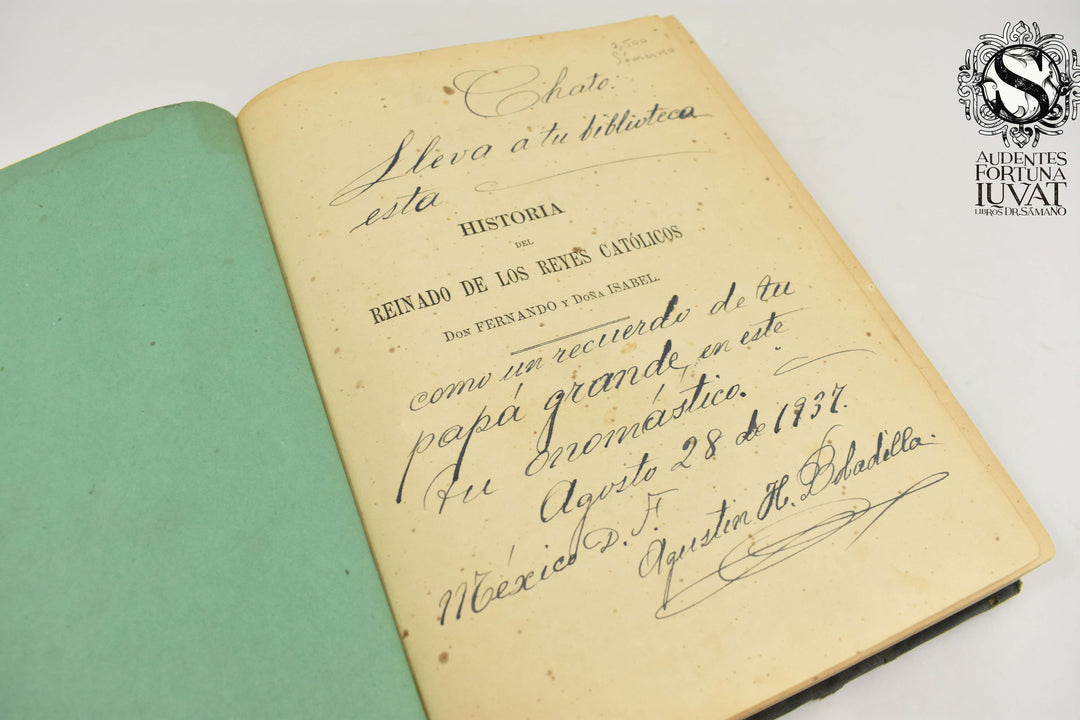 HISTORIA DEL REINADO DE LOS REYES CATÓLICOS D.FERNANDO Y D. ISABEL -  William H. Prescott