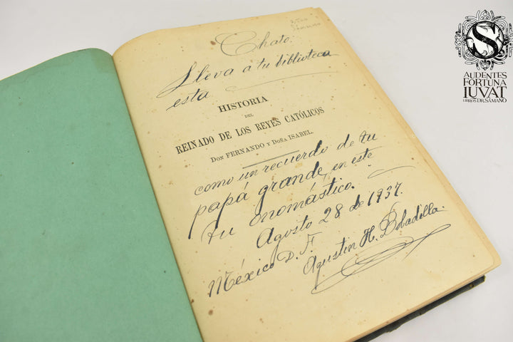 HISTORIA DEL REINADO DE LOS REYES CATÓLICOS D.FERNANDO Y D. ISABEL -  William H. Prescott