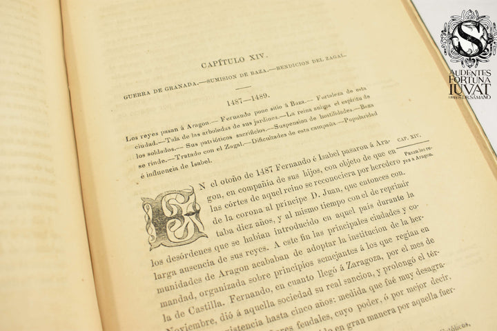 HISTORIA DEL REINADO DE LOS REYES CATÓLICOS D.FERNANDO Y D. ISABEL -  William H. Prescott