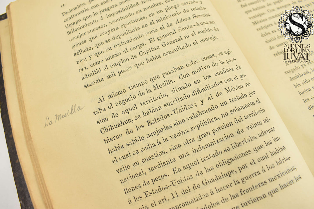 HISTORIA DE LA REVOLUCIÓN DE MÉXICO CONTRA LA DICTADORA DEL GENERAL SANTA-ANNA