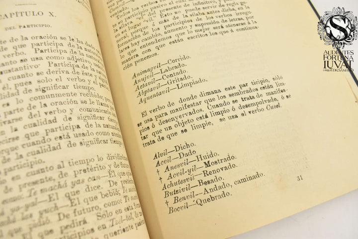Gramática de la Lengua Tzel-tal y Diccionario de la misma - Lic. Vicente Pineda