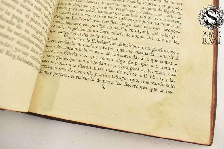 HISTORIA DEL CLERO EN EL TIEMPO DE LA REVOLUCIÓN FRANCESA - AB. Barruel
