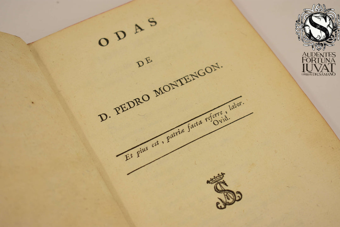 Odas  - D. PEDRO MONTENGON
