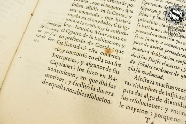 HISTORIA DE LA CONQUISTA DE MÉXICO -  Antonio de Solis