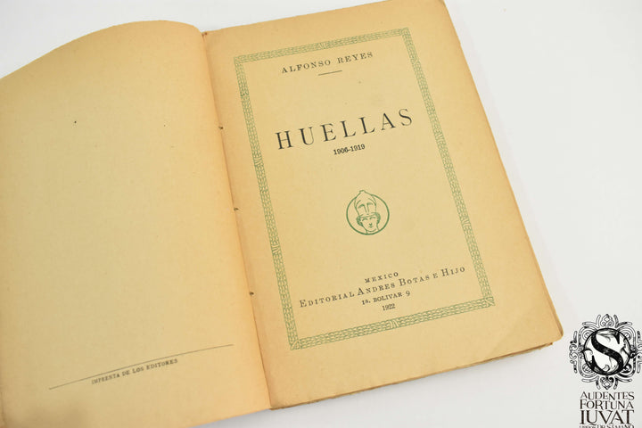 HUELLAS - Alfonso Reyes