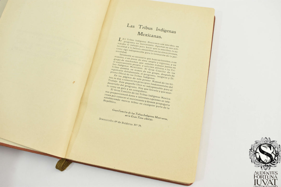 MANUAL DE LAS TRIBUS INDÍGENAS MEXICANAS - José U. Escobar